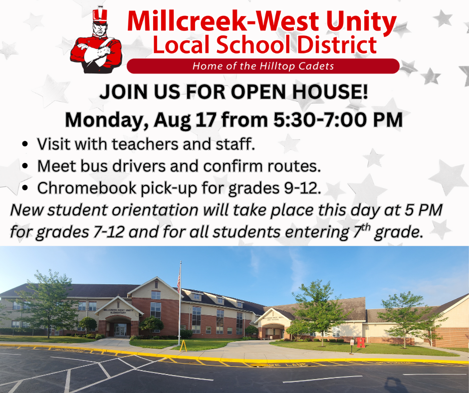 Open house flyer